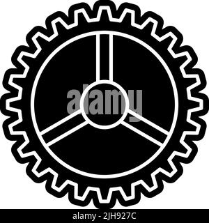 Home screen apps settings . Stock Vector