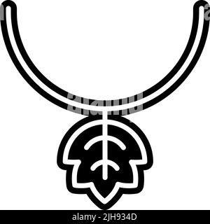 Jewelry necklace . Stock Vector