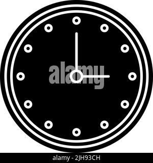 Home screen apps clock . Stock Vector