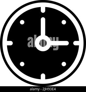 Home screen apps clock . Stock Vector