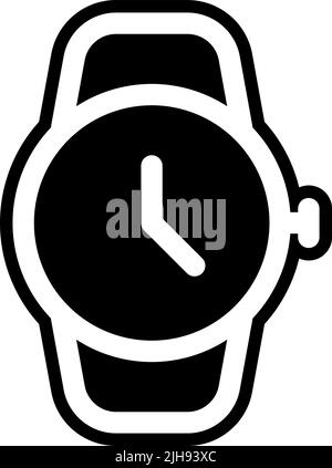 Home screen apps smartwatch . Stock Vector