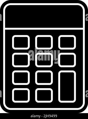 Home screen apps calculator . Stock Vector