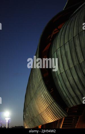 Renzo Piano's Auditorium Parco della Musica in Rome, Italy. Stock Photo