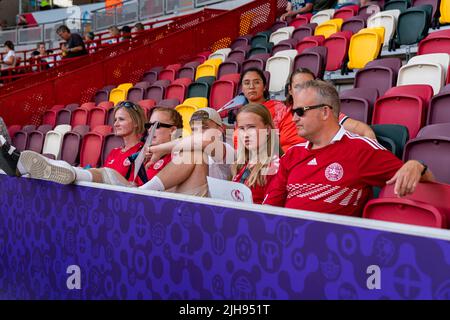 London, UK. 16th July, 2022. London, England, July 16th 2022: during the UEFA Womens Euro England 2022 football match between Denmark and Spain at Brentford Community Stadium, England. (Daniela Torres/SPP) Credit: SPP Sport Press Photo. /Alamy Live News