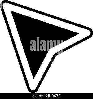 Online shopping cursor . Stock Vector