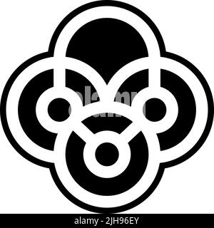 Russia bagel . Stock Vector