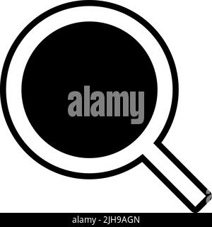 Basic ui search . Stock Vector