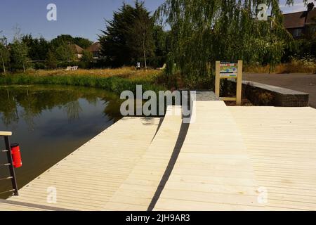 The newly built Claremont Park in Brent Cross, London. United Kingdom Stock Photo