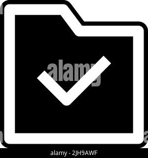 Basic ui folder . Stock Vector