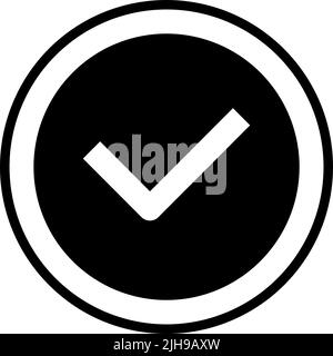 Basic ui check . Stock Vector