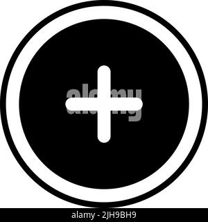 Arrow plus . Stock Vector