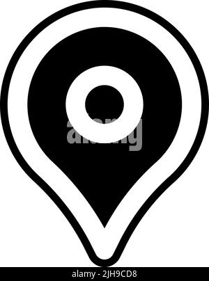 Basic ui pin . Stock Vector