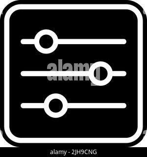 3D printing parameters . Stock Vector
