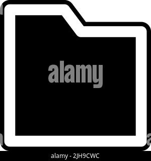 Basic ui folder . Stock Vector