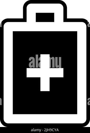 Basic ui battery . Stock Vector