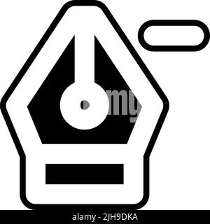 Design graphic pen tool . Stock Vector