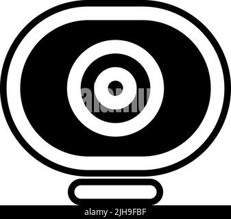 Contact us webcam . Stock Vector