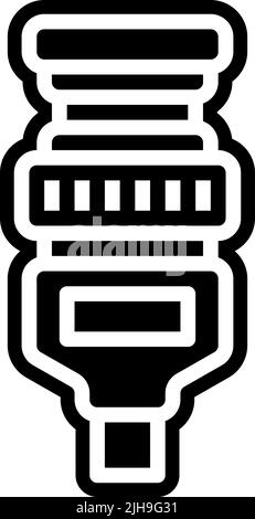 Connector types bnc . Stock Vector