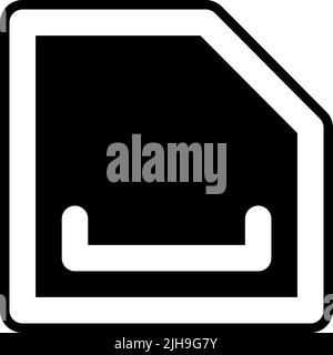 Content floppy disk . Stock Vector