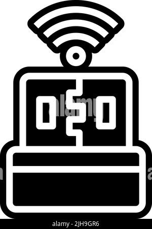 Connector types bluetooth . Stock Vector