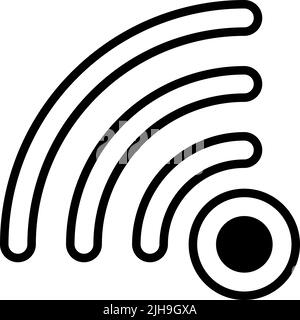Essentials ui wifi . Stock Vector