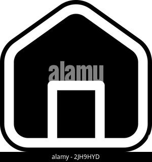 Essentials ui home . Stock Vector
