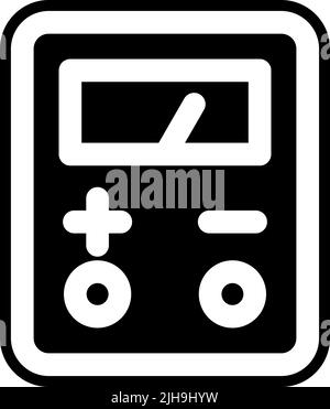 Electronic voltage . Stock Vector