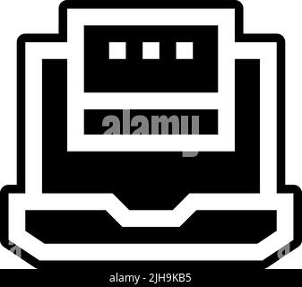 Social media chat box . Stock Vector