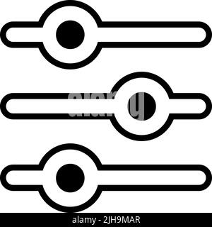 Ui basic adjust . Stock Vector