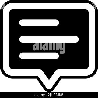 Ui basic comment . Stock Vector
