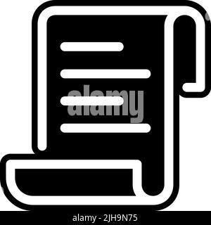 User interface invoice . Stock Vector