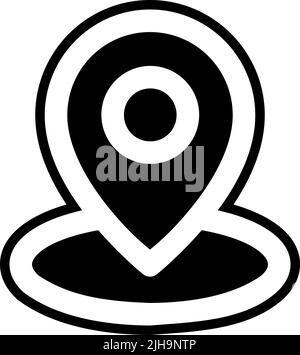 Ui basic pin . Stock Vector