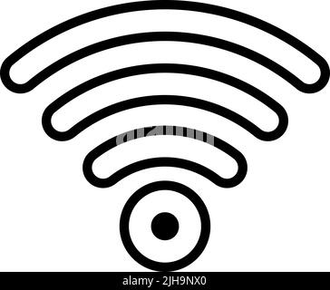 Ui basic wifi . Stock Vector