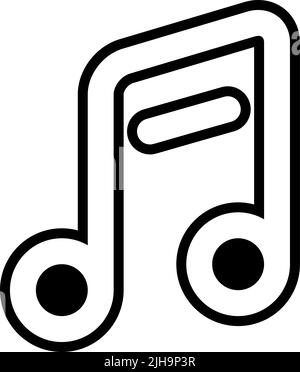 User interface music . Stock Vector
