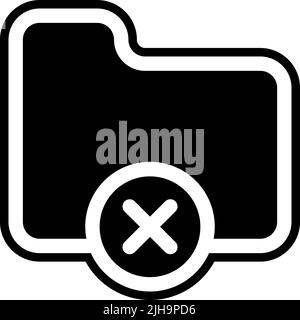 User experience delete . Stock Vector