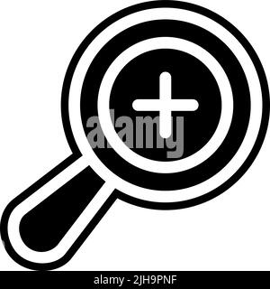 User interface zoom in . Stock Vector