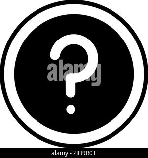 Ui basic questions . Stock Vector