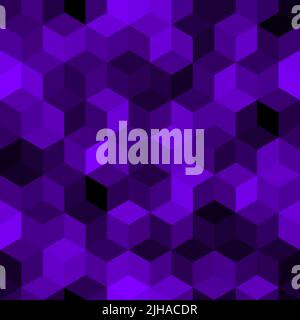 Vector trendy low poly seamless pattern. Camouflage polygonal background Stock Vector