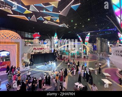 Doha Oasis Theme Park Msheireb Downtown. Doha quest Stock Photo - Alamy