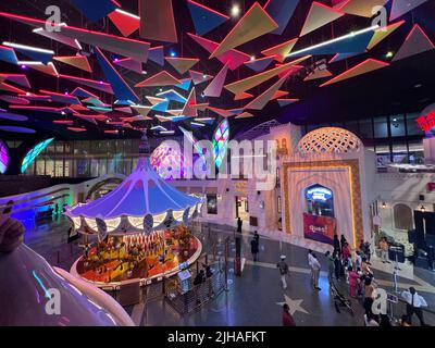Doha Oasis Theme Park Msheireb Downtown. Doha quest Stock Photo - Alamy