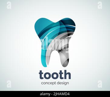 Human dental anatomy elements. Teeth types, lower and upper jaws ...
