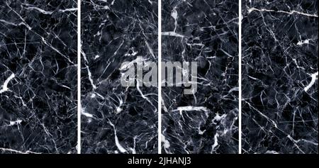 Black Marble texture, Natural stone texture, slab, granite texture use in wall and floor tiles design with high resolution Stock Photo