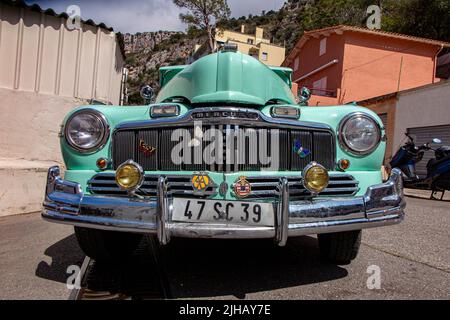 A classic 'Woody' parked in the South of France Stock Photo