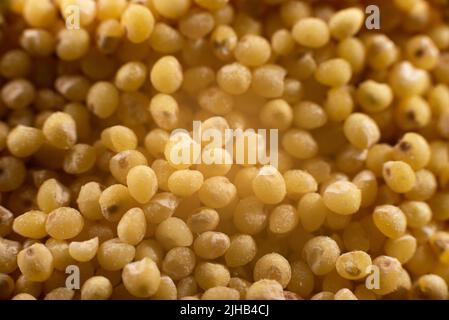Millet top view closeup on millet Stock Photo - Alamy