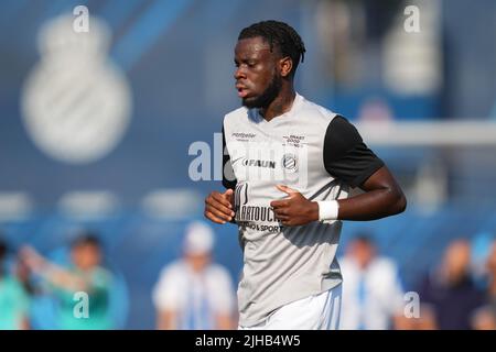 Stephy Mavididi of Montpellier HSC during the friendly match between ...