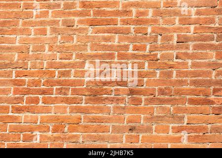 Brick Wall From An Old House In Tuscany Stock Photo