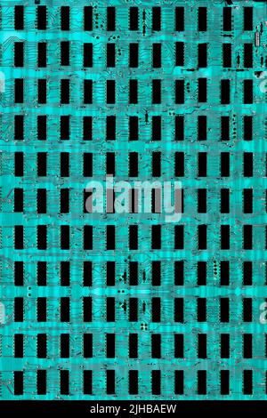 Computer circuit board background Stock Photo