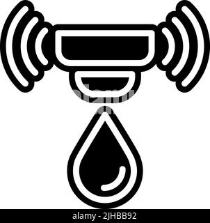Artificial intelligence sensor . Stock Vector