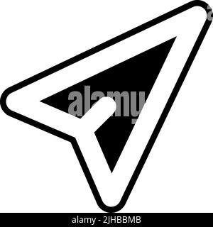 Basic essentials ui navigation . Stock Vector