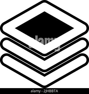 Basic essentials ui layer . Stock Vector